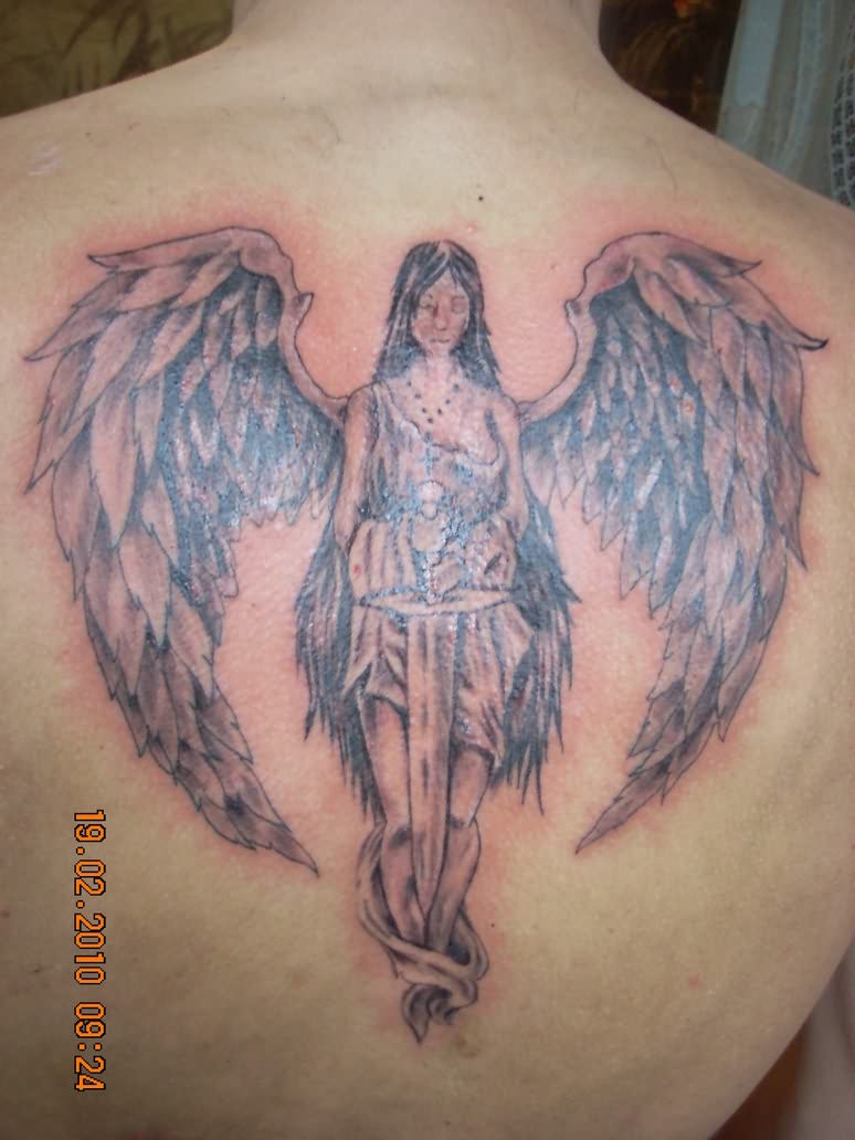 Caught Angel Tattoo