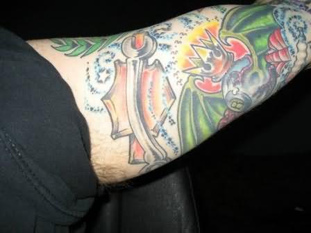 Awesome Biker Tattoo