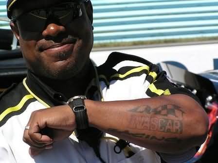 Car Tattoo Design On Arm