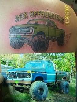 Jack OffRoaders – Car Tattoo