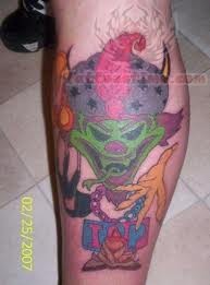 Icp Tattoo For Leg