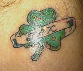 Irish Shamrock Tattoo