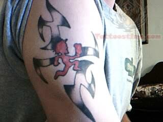 Juggalo Arm Tattoo
