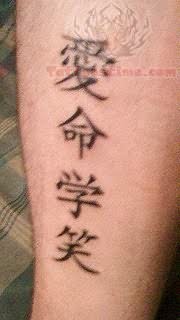 Kanji Symbol Tattoos