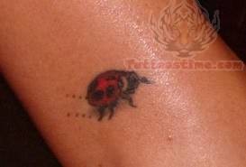 Ladybug Tattoo Image