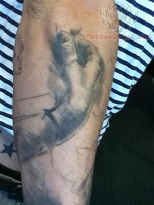 Hippie Hand On Arm