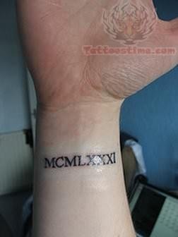 Roman Symbol Tattoo