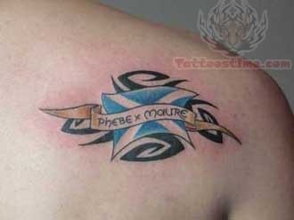 Scottish Tattoo On Front