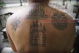 Thai Tattoos On Back Body