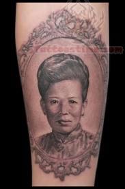 Beautiful People Portrait Tattoo