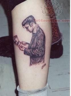 People Tattoo Of Boy