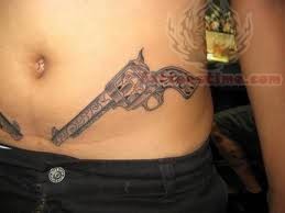 Pistol Tattoos For Boys