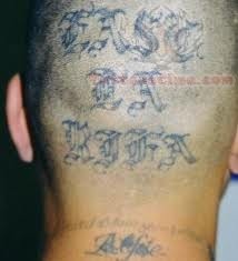 Back Head – Prison Tattoo