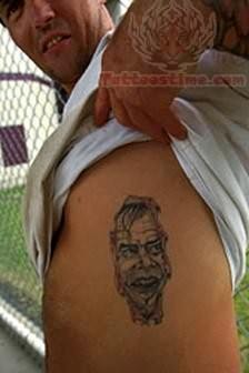 Laughing Stomach Prison Tattoo