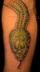 Green Snake – Reptile Tattoo