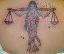 Libra Tattoo For Back Body