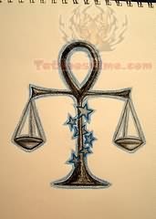 Libra Tattoos Style