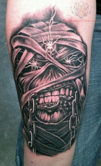 Eddie Mummy Tattoo