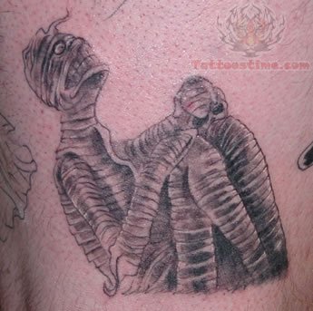 Mansion Mummy Tattoo