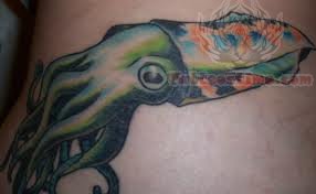 Octopus Sea Creature Tattoo