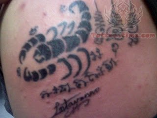 Spiritual Scorpio Tattoo