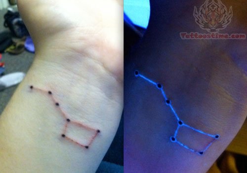 Power Chip Tattoo On Wrist