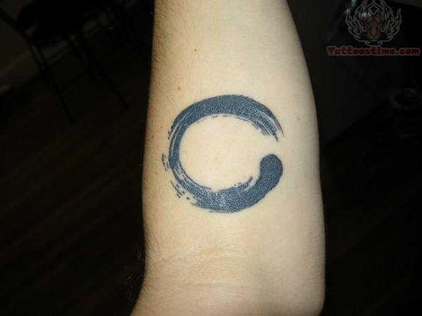 Circle Paint Tattoo