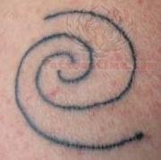 Double Spiral Tattoo