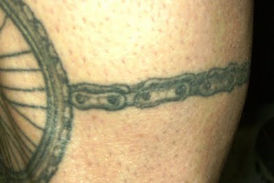 Oscars Cycle chain Tattoo