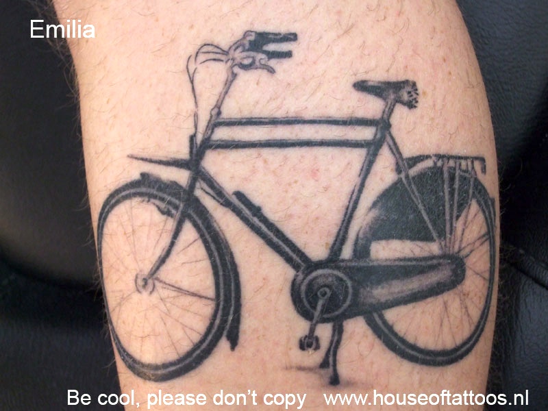 Transport Fiets Cycle Tattoo