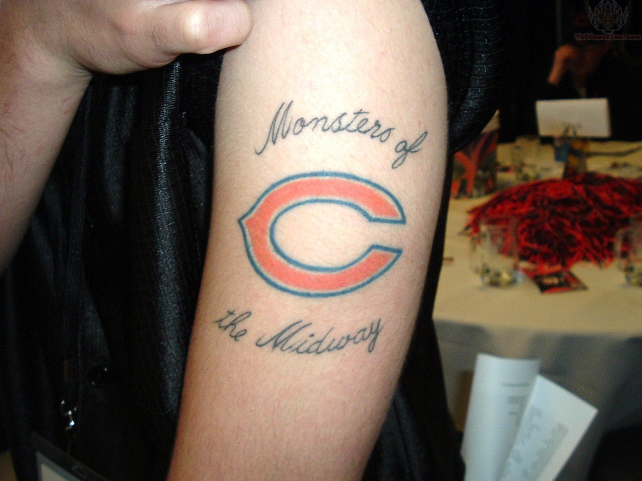 Monsters Of The Midway – Chicago Bears Tattoo