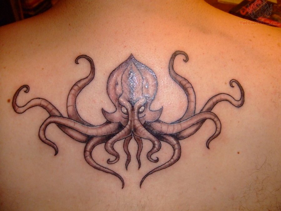 Upperback Cthulhu Tattoo