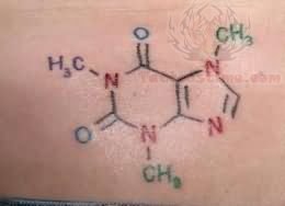 Caffeine Tattoo Color Ink Tattoo