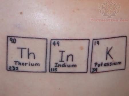 Thorium Indium Potassium – Caffeine Tattoo