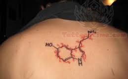 Upperback Caffeine Tattoo