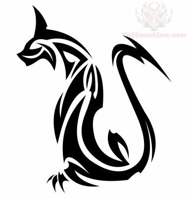 Tribal Jaguar Tattoo Design Picture