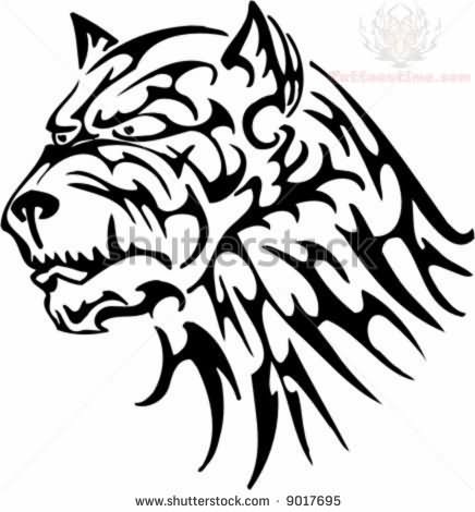 Tribal Jaguar Tattoo Design