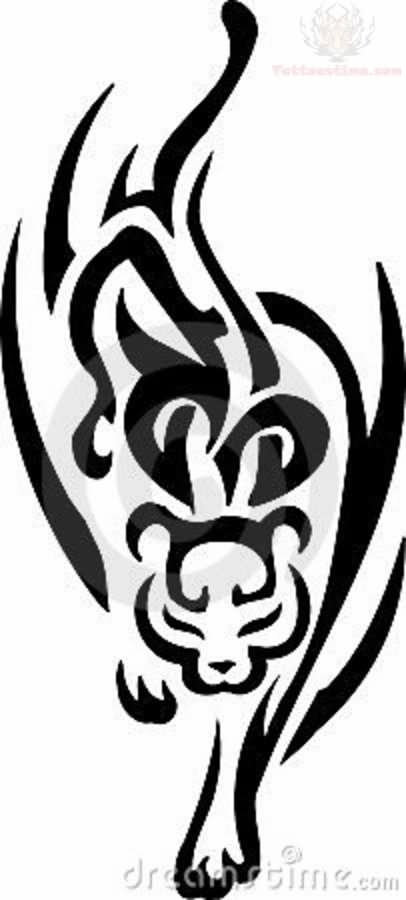 Tribal Jaguar Tattoo Designs