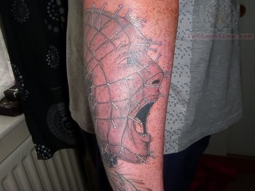 Sleeve Pinhead Hellraiser Tattoo
