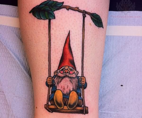 Awesome Gnome Tattoo
