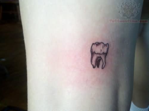 Tiny Molar Tattoo