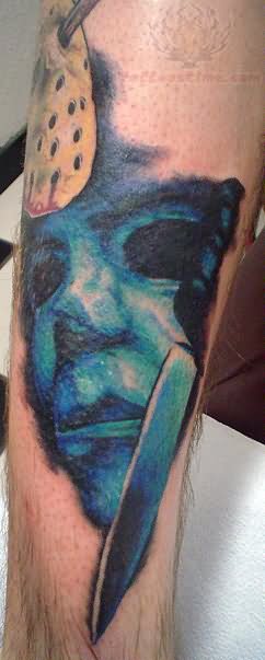 Mikey And Jason Voorhees Tattoo