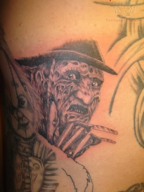 Freddy Tattoo On Side