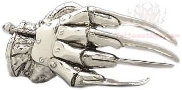 Freddy Krueger Silver Claw Tattoo Design