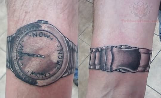 Wrist Watch Tattoo