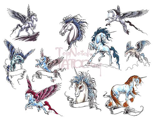 Unique Fantasy Tattoos Designs