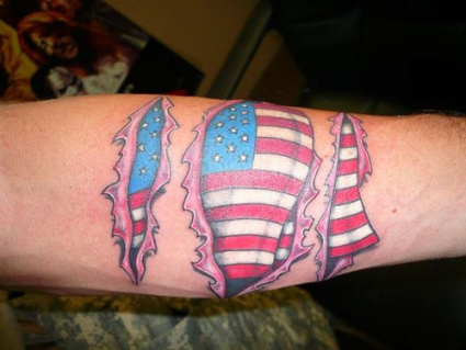 American Flag Tattoos