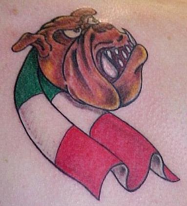 Italian Flag Tattoo Designs