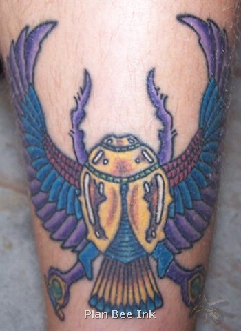 Scarab Beetle Tattoo