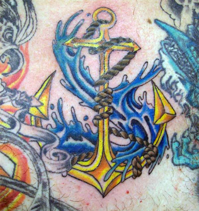 Navy Anchor Tattoos